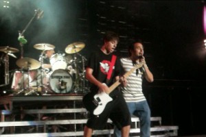 CC junior jams with Green Day (Video)