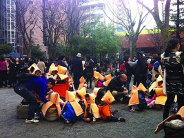 Student recounts firsthand experience in Japan quake