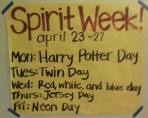 Spirit Week Video