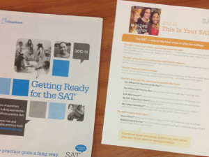 Mr. McMurtry gives students SAT study tips