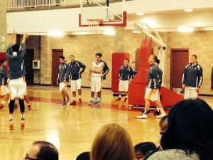 Dons basketball accepts a 'mantra' for final games